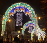 video foto spectaculos: sibiu, orașul luminilor - vezi deschiderea sibiu light&more!