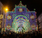 video foto spectaculos: sibiu, orașul luminilor - vezi deschiderea sibiu light&more!