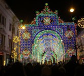 video foto spectaculos: sibiu, orașul luminilor - vezi deschiderea sibiu light&more!