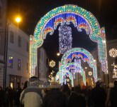 video foto spectaculos: sibiu, orașul luminilor - vezi deschiderea sibiu light&more!