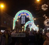 video foto spectaculos: sibiu, orașul luminilor - vezi deschiderea sibiu light&more!