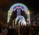 video foto spectaculos: sibiu, orașul luminilor - vezi deschiderea sibiu light&more!