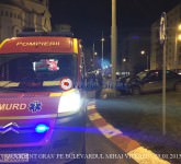 accident grav pe bulevardul mihai viteazu - video - au zburat peste giratoriu! - galerie foto