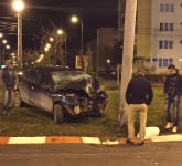 accident grav pe bulevardul mihai viteazu - video - au zburat peste giratoriu! - galerie foto