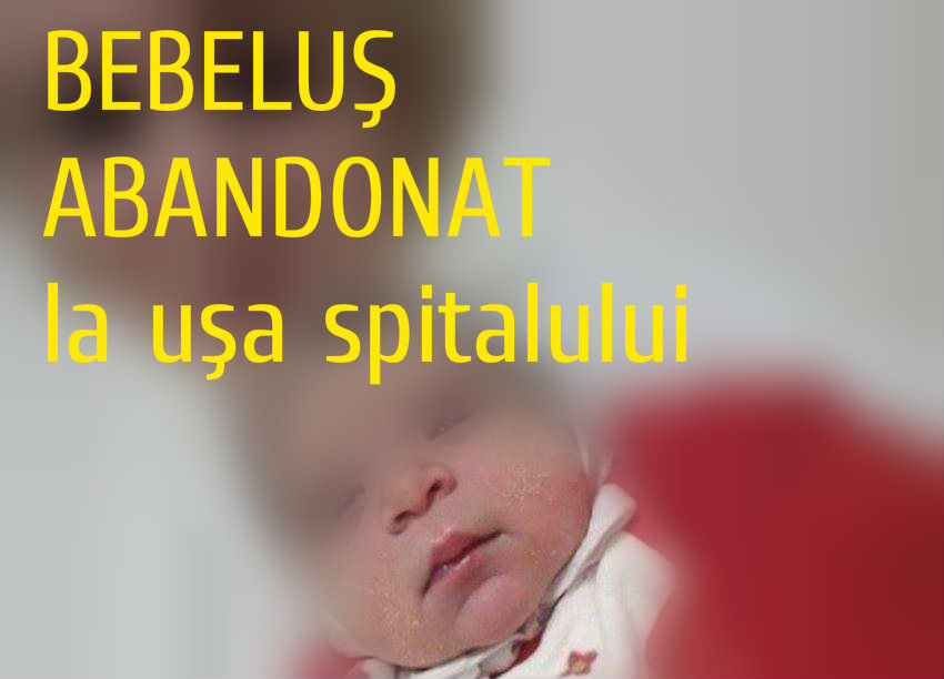 mama bebelușului abandonat, internată în spital. și-a alăptat fetița!