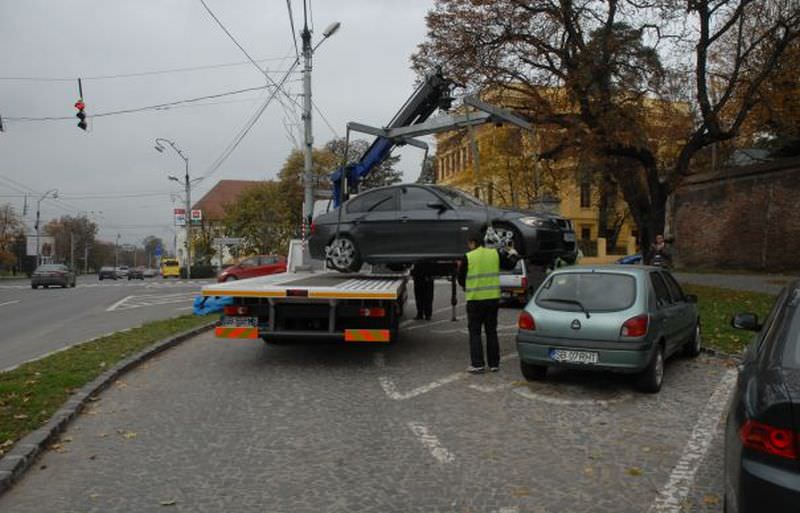 decizia luată de primărie în privința mașinilor ridicate la sibiu. se sistează!