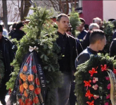 video foto durere la înmormântarea tinerei ucisă duminică seară la mediaș