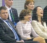 video foto carmen și klaus iohannis din nou la tenis în sala transilvania