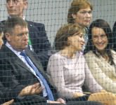 video foto carmen și klaus iohannis din nou la tenis în sala transilvania