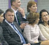 video foto carmen și klaus iohannis din nou la tenis în sala transilvania