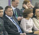 video foto carmen și klaus iohannis din nou la tenis în sala transilvania