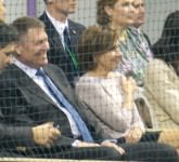 video foto carmen și klaus iohannis din nou la tenis în sala transilvania