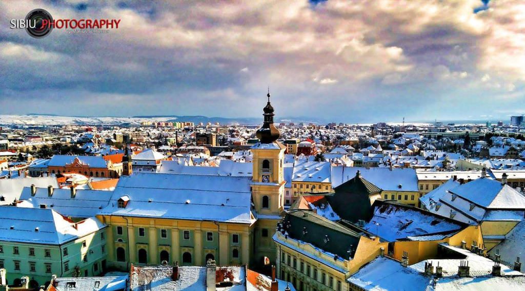 avem cod galben de ninsori la sibiu. atenție șoferi cum plecați la drum!