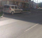 video foto - 20 de șmecheri cu mașini de poliție parcate neregulamentar în sibiu, în mai puțin de o lună