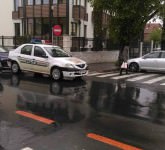 video foto - 20 de șmecheri cu mașini de poliție parcate neregulamentar în sibiu, în mai puțin de o lună