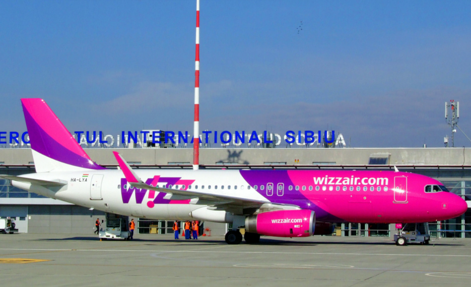 VIDEO EXCLUSIV - Wizz Air a decis când va introduce următoarele destinații de la Sibiu. De ce depinde totul!