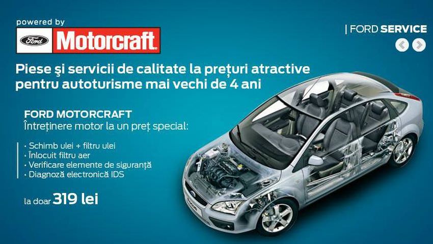 super pachet de întretinere al motorului mașinii tale la ford sibiu genius cars