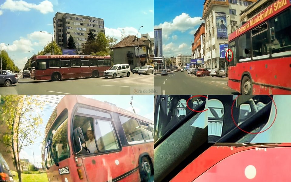 video foto semne obscene făcute de un șofer tursib în trafic la sibiu. gestul este revoltător!