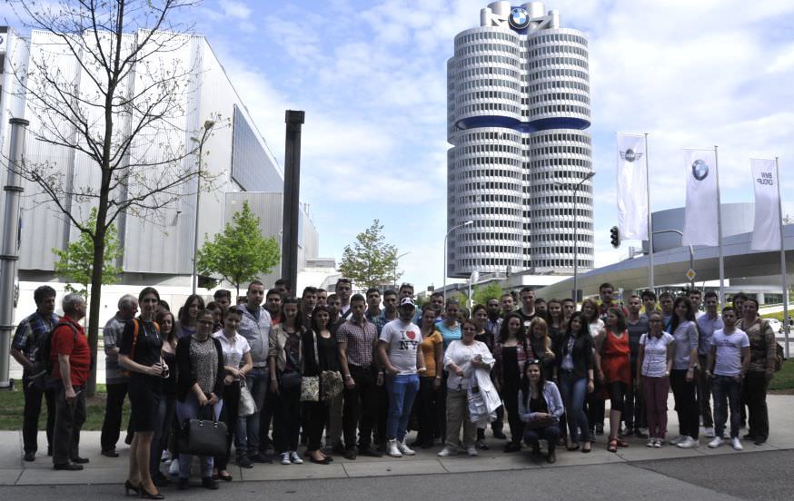 foto - sibieni la bmw, audi și continental, în germania