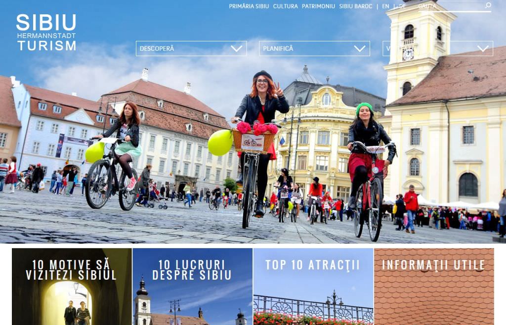 primăria lansează noul site turistic al sibiului