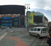 video foto cea mai mare scenă din românia, montată la forza zu în sibiu