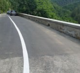 foto drumul dintre săliște și jina a fost reparat. liber către transalpina!