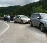 foto drumul dintre săliște și jina a fost reparat. liber către transalpina!