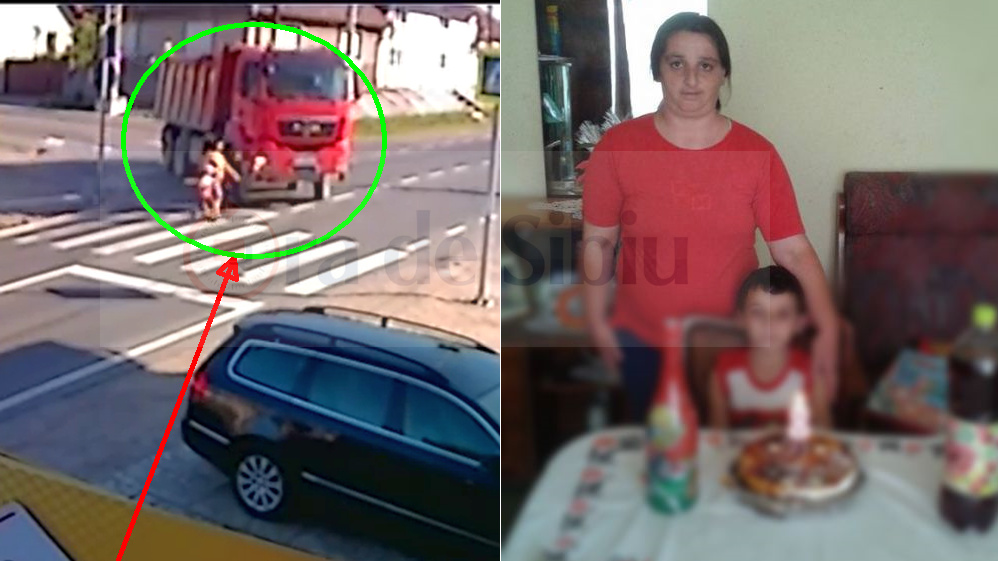 video impresionant – femeia călcată de camion la tălmaciu și-a sunat bărbatul înainte să intre în comă. ce i-a spus!