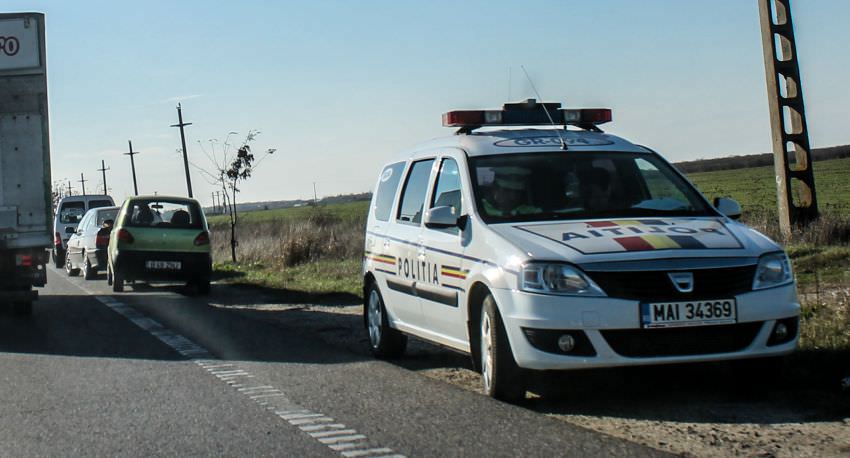 Încă un șofer prins în trafic cu o mașină neînmatriculată