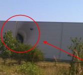 foto – incendiu la carrefour în sibiu. foc pus intenționat?