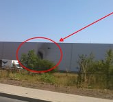 foto – incendiu la carrefour în sibiu. foc pus intenționat?