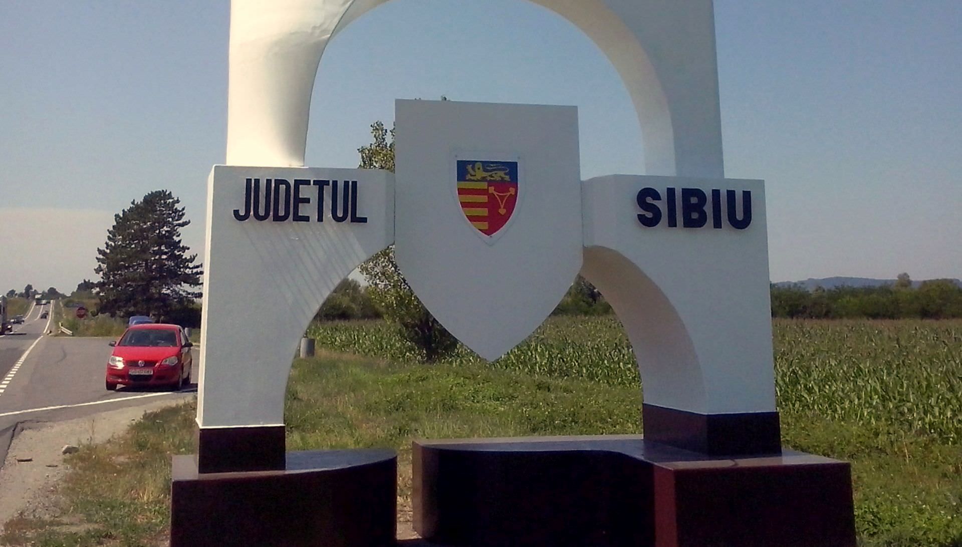 galerie foto - consiliul judeţean sibiu a reabilitat indicatoarele de intrare în judeţ. îți place cum arată?