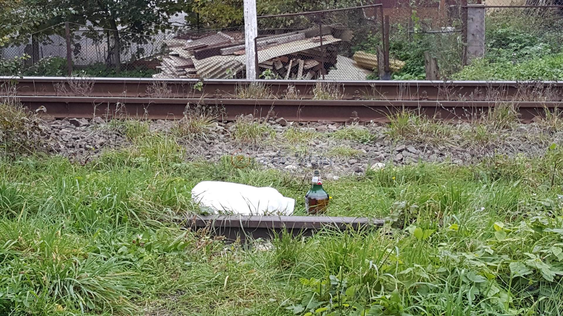 video foto – bărbat din vâlcea, lovit mortal de tren pe câmpului. i-a retezat capul! (imagini dure)