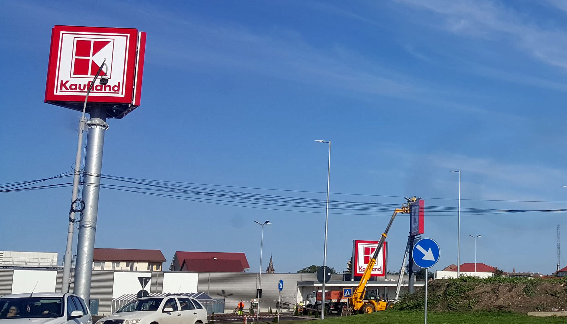 foto kaufland-ul de pe șoseaua alba iulia e gata și face angajări. știm și când se deschide!