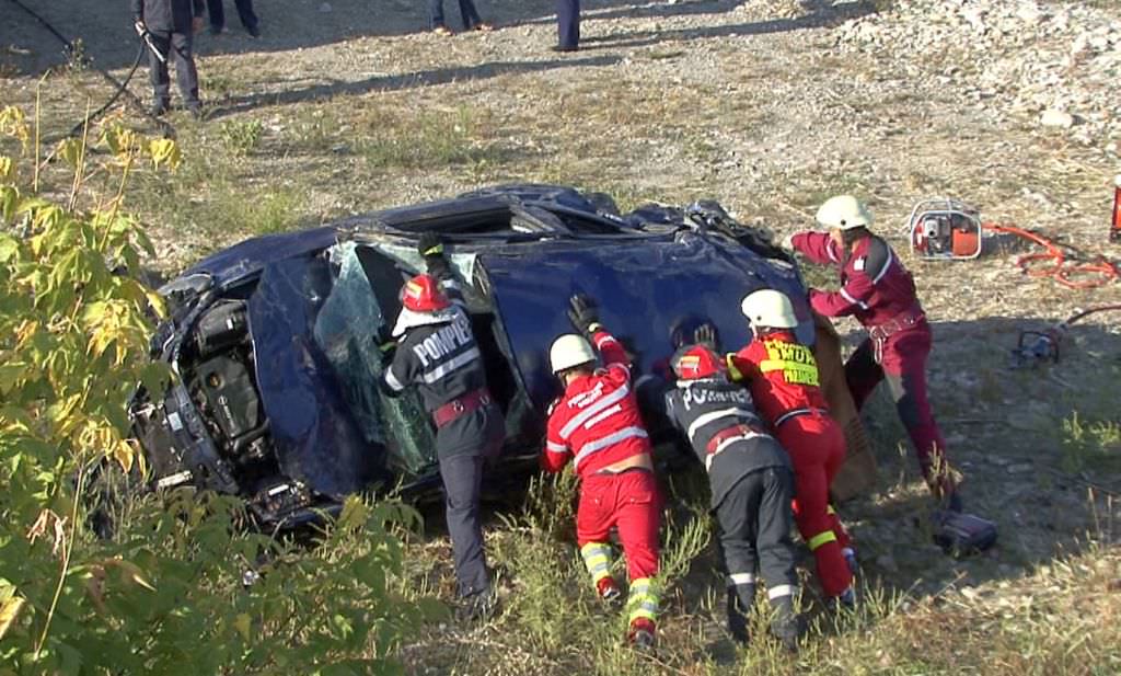 accident grav între sibiu și cisnădie. o persoană a murit!