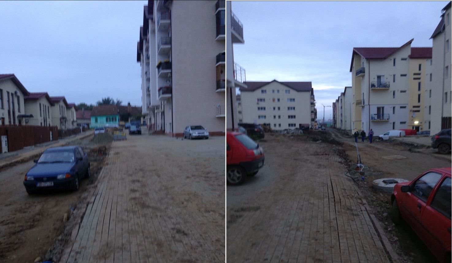 foto – dezastrul de pe strada frunzei. ce le răspunde primăria locatarilor disperați!