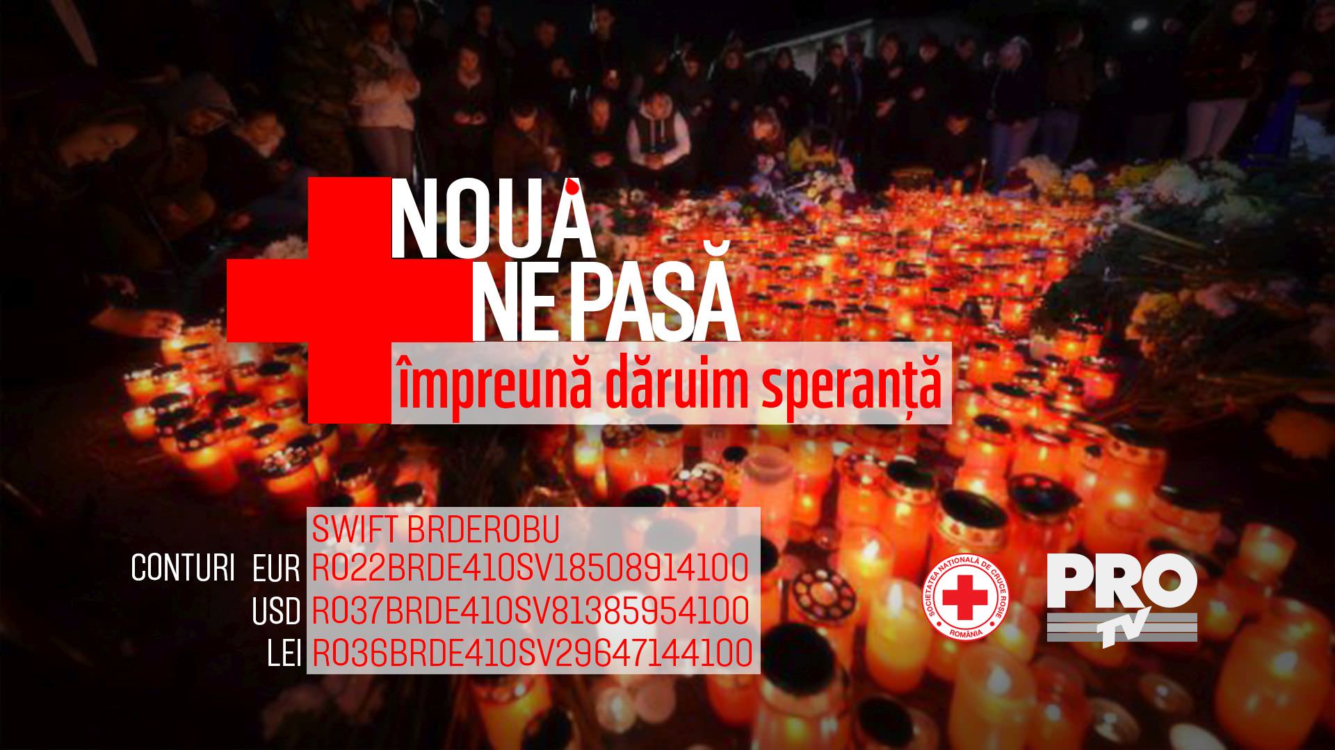 crucea roșie lansează campania nouă ne pasă. împreună dăruim speranță!