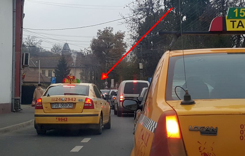 topul mârlanilor – nesimțire și tupeu fără limite pentru un taximetrist (video foto)