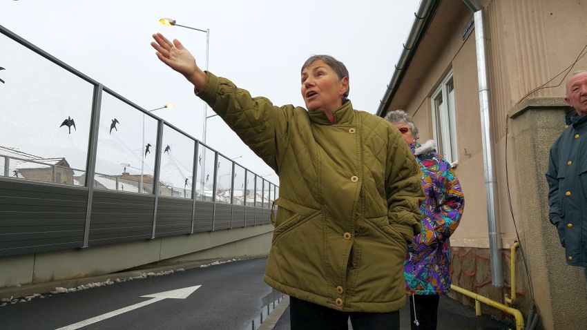 video foto viaductul de pe kogălniceanu inaugurat cu scandal. sibienii care locuiesc în zonă sunt nemulțumiți!