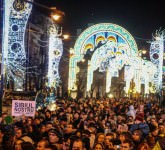 FOTO Sibiul devine din nou magic. Începe cea de a III a editie Sibiu Lights and More!