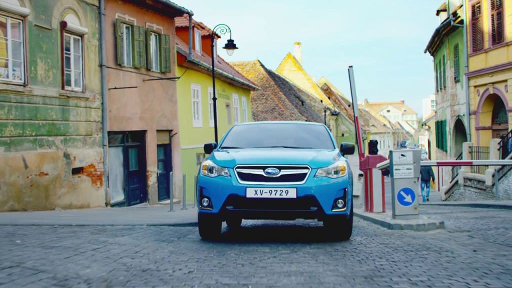 video - reclama filmată de subaru la sibiu. ce cadre apar în ea din oraș!