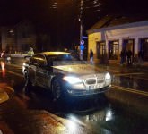 video foto accident pe rusciorului. pieton lovit în plin pe trecere de un bmw!