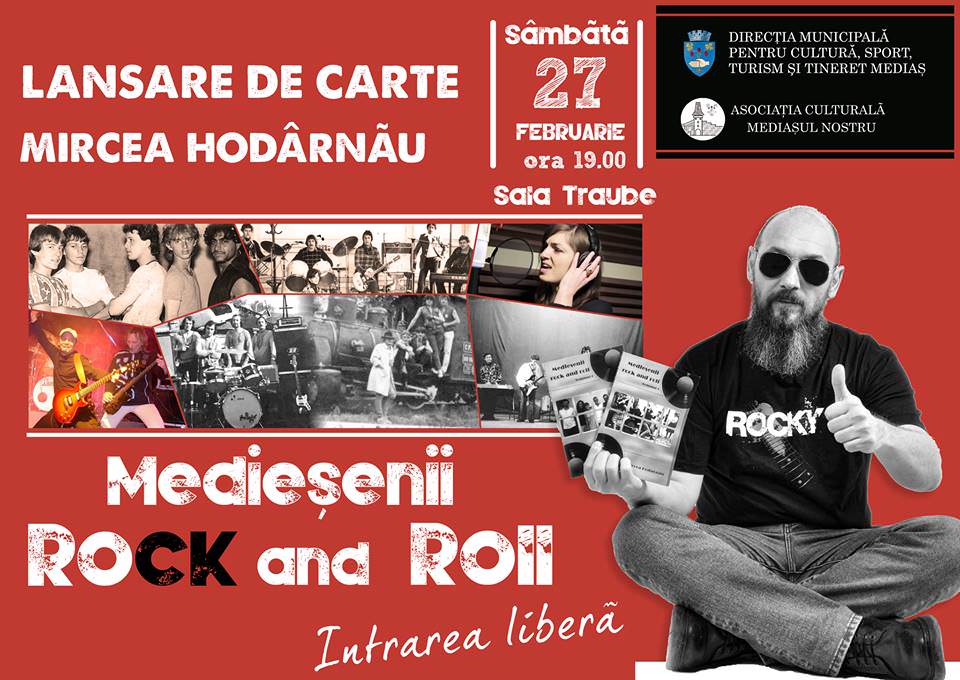 știați câți rockeri sunt la mediaș? mircea hodârnău a scris o carte despre ei!