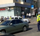 accident la cireșica: un biciclist a fost lovit de un logan - trafic ingreunat - video-foto