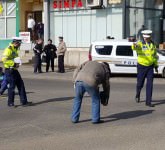 accident la cireșica: un biciclist a fost lovit de un logan - trafic ingreunat - video-foto