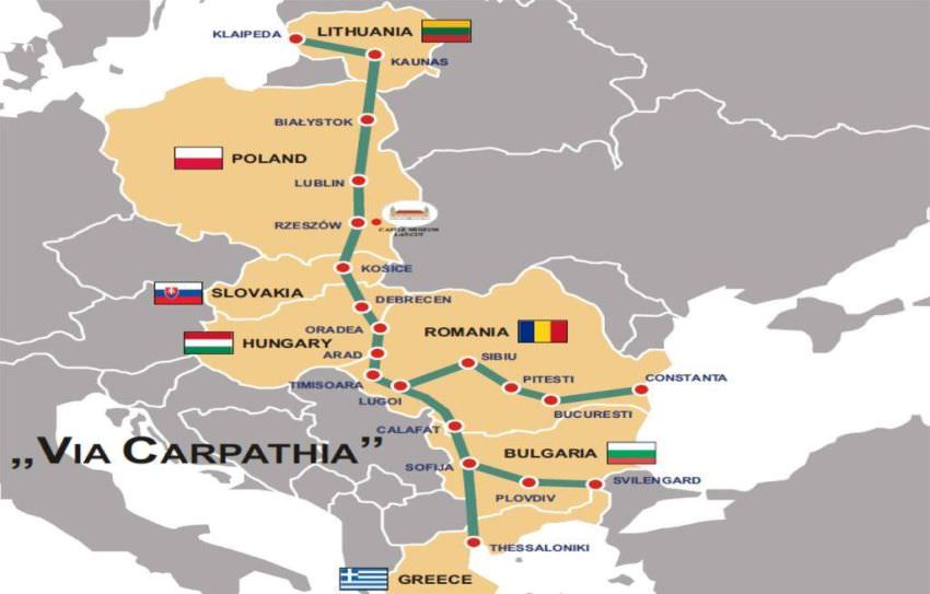 autostrada dintre mediterana şi marea baltică ar putea trece prin sibiu. traseul complet