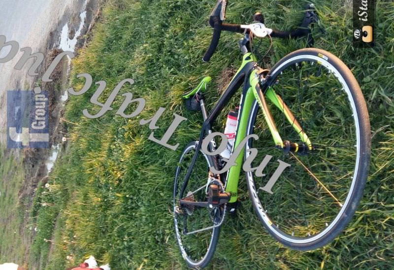 foto – bicilist accidentat de o mașină condusă de un șofer băut la ieșire din poplaca