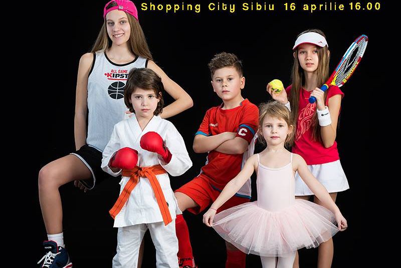 junior sports day la shopping city sibiu. ziua în care copiii trebuie să fie acolo!