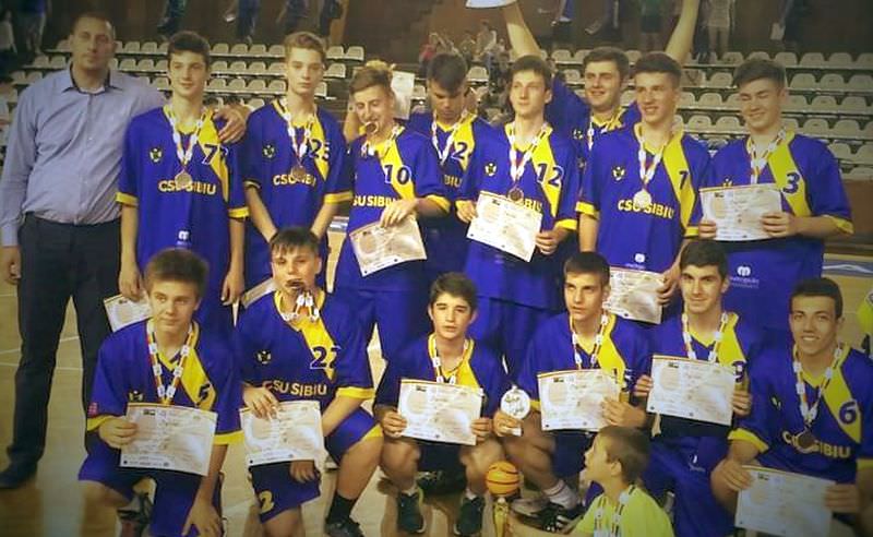 Performanță notabilă pentru juniorii de la CSU Sibiu. Bronz la Turneul Final U16!