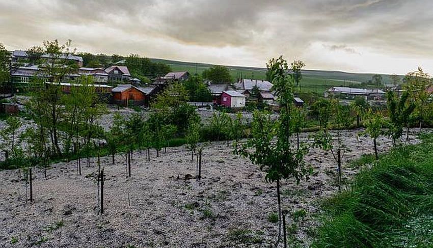 avertizare cu cod roșu de grindină în 10 localități din județul sibiu